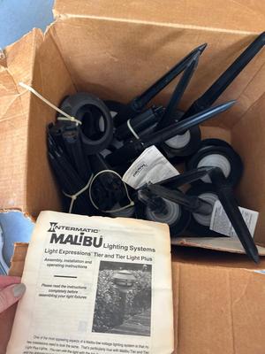 Lot 183. Outdoor Light Set