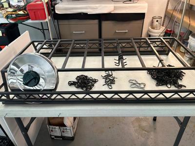 Lot 185. Steel Pot Rack