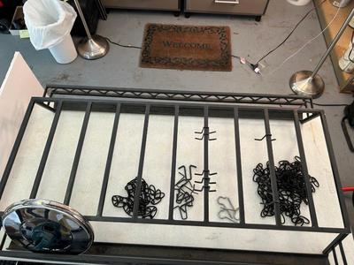 Lot 185. Steel Pot Rack