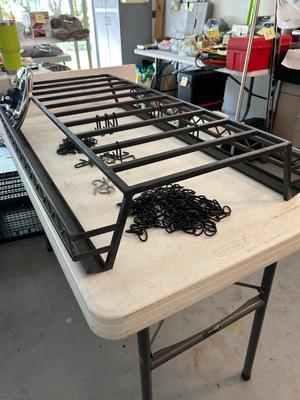 Lot 185. Steel Pot Rack
