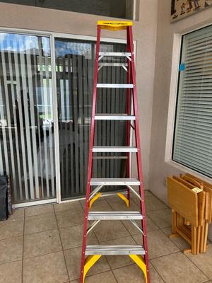 Lot 192. 8 ft Fiberglass Ladder