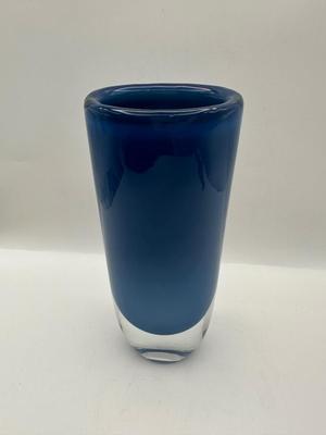 KOSTA Swedish Art Glass Vase, Signed (See Details)