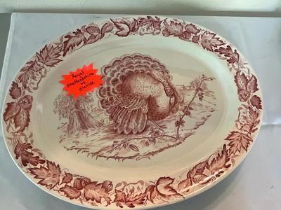 Turkey Platter, Royal Staffordshire by Clarice