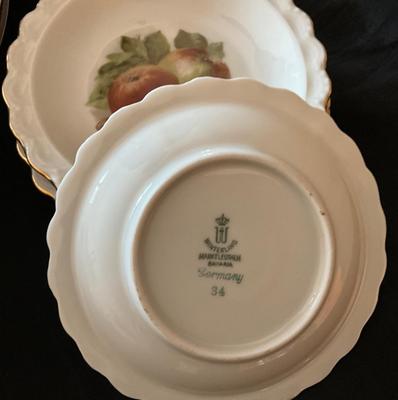 Plates and vase