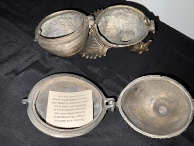 Hand Cast Brass jewelry boxes