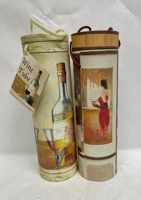 Lot of 2 WineTube Boxes - Wine Gift Wrap