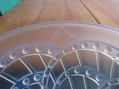 Beautiful French Opalescent Large Bowl