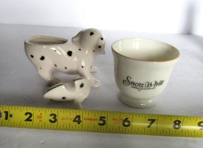 Cute Dalmations Dog Condiment Jar and Dwarves Kids Cup