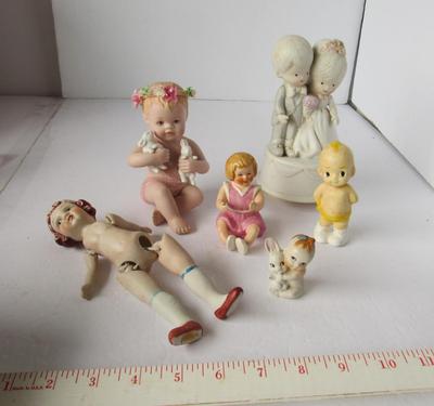 Misc Lot of Kids Figurines, Goebel Girl