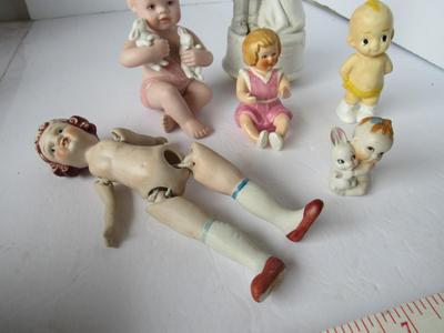 Misc Lot of Kids Figurines, Goebel Girl