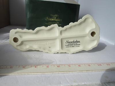 Older Dept 56 Snowbabies Large Limited Edition Figurine: "Climb Every Mountain"