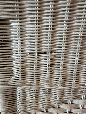 Vintage Wicker Laundry Basket (See Details)