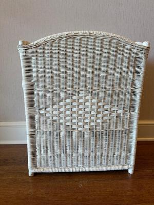 Vintage Wicker Laundry Basket (See Details)