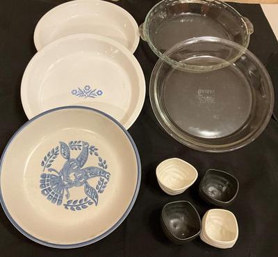 Corning ware/pyrex pie plates
