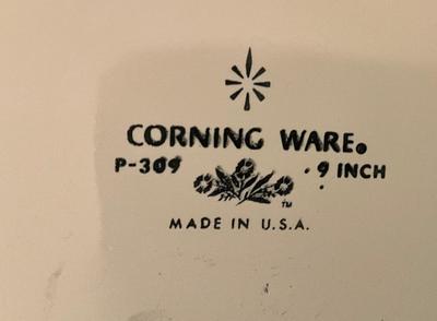 Corning ware/pyrex pie plates