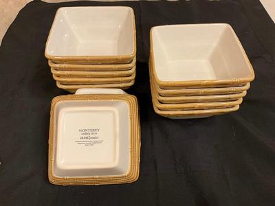 Monterey square bowls