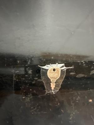 Black vintage chest