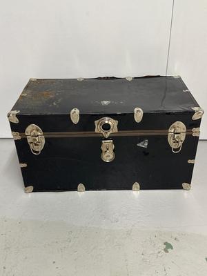 Black vintage chest