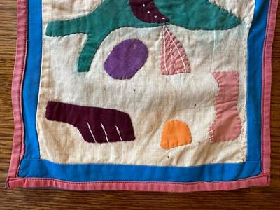 Vintage AFRICAN APPLIQUÉ - From Benin, West Africa