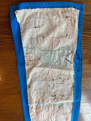 Vintage AFRICAN APPLIQUÉ - From Benin, West Africa