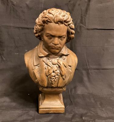 Beethoven bronze cast statue