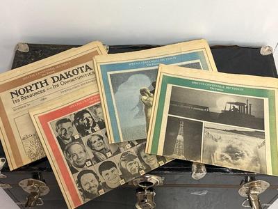 Vintage newspaper