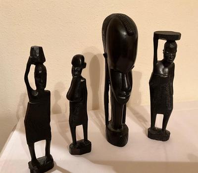 African Statues 6in