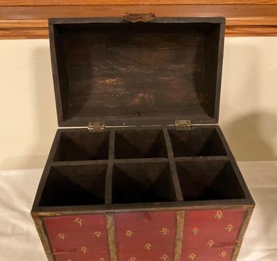 Vintage Red Chest