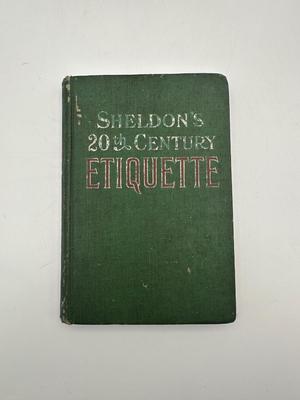 Sheldon’s 20th Century Etiquette & The Life of McKinley, 1901