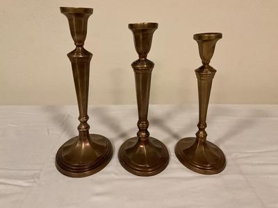 Brass Candle Holders 3