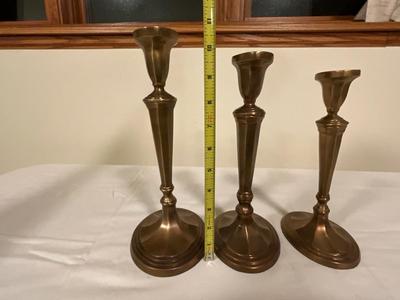 Brass Candle Holders 3