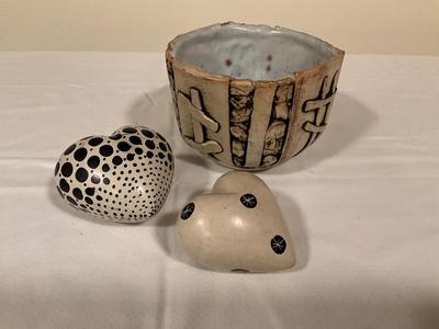 Bowl with hearts