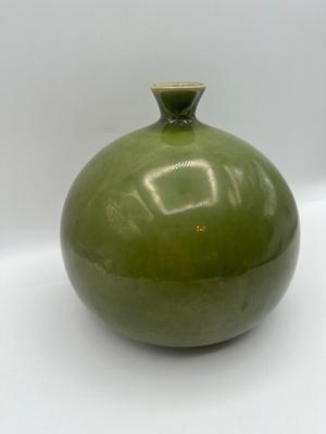 Mid-Century Modern Green Vase