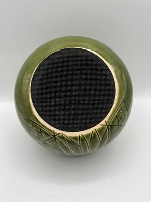 Mid-Century Modern Green Vase