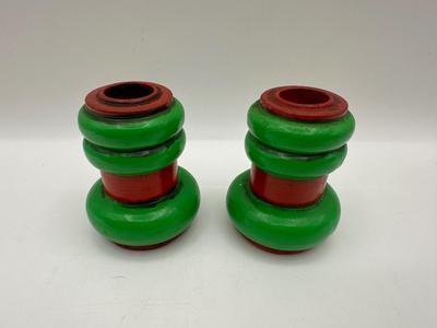 FITZ and FLOYD Vintage Ceramic Candle Holders