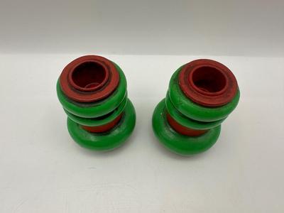 FITZ and FLOYD Vintage Ceramic Candle Holders