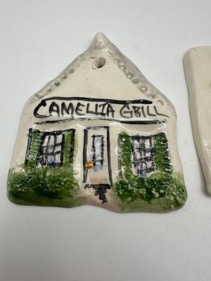 New Orleans Ceramic Landmark Ornaments (4)