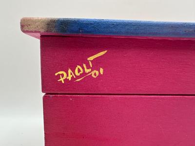 Signed Hand-painted Box