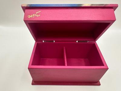 Signed Hand-painted Box