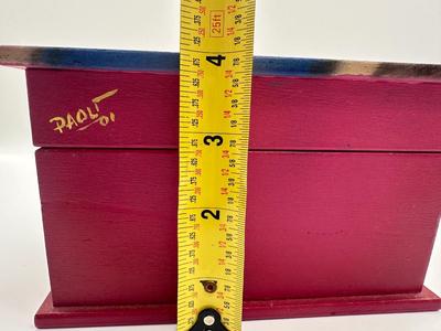 Signed Hand-painted Box