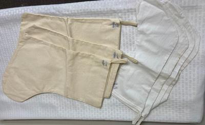Lot of Blank Stockings to decorate any way you choose