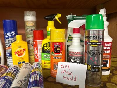 Miscellaneous household things you need