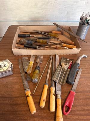 Chisels and files