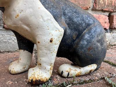 Vintage Dog Door Stopper