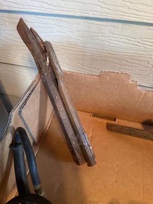 Big grinder and sledgehammer