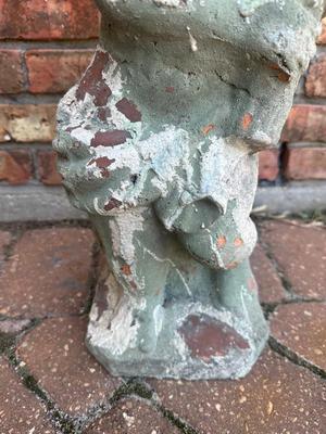 22” Vintage Garden Statue