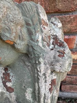 22” Vintage Garden Statue