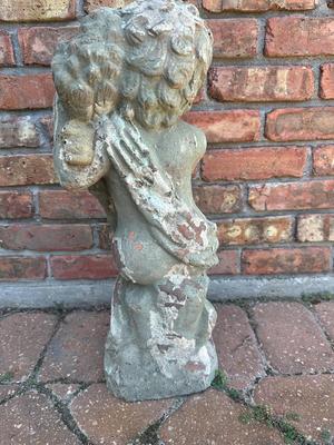 22” Vintage Garden Statue