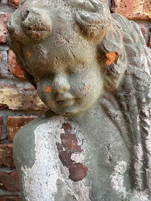 22” Vintage Garden Statue