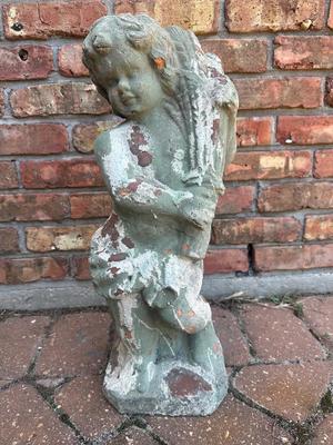 22” Vintage Garden Statue